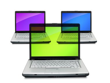 Laptops clipart