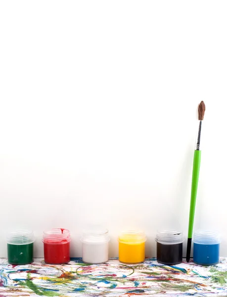 Fundo aquarela abstrato colorido — Fotografia de Stock