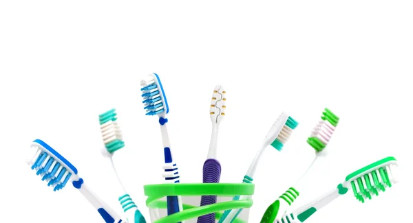 Colorfull toothbrushes — Stock Photo, Image