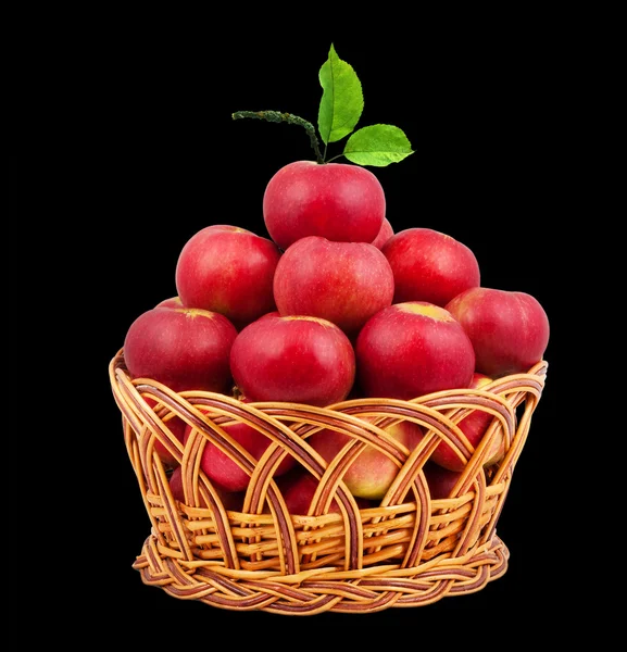 Cesto di mele — Foto Stock