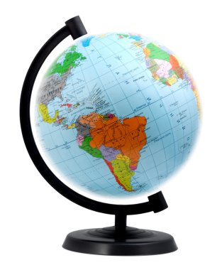 Terrestrial globe clipart