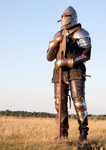 Середньовічного лицаря — стокове фото