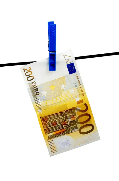 Banknotes drying — Stock Photo, Image