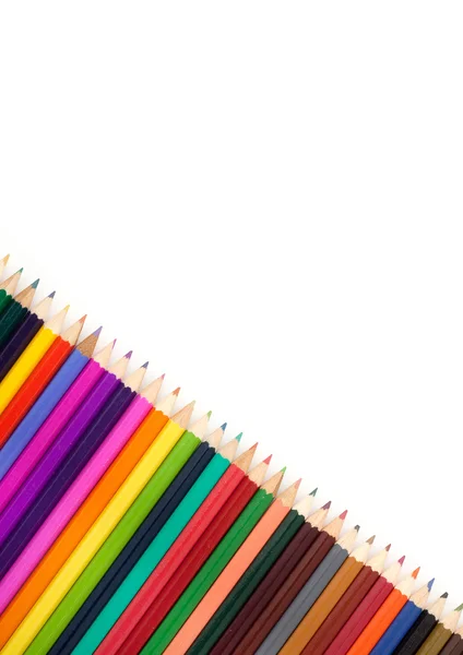 Surtido de lápices de colores — Foto de Stock