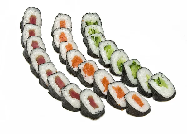 寿司板 — 图库照片