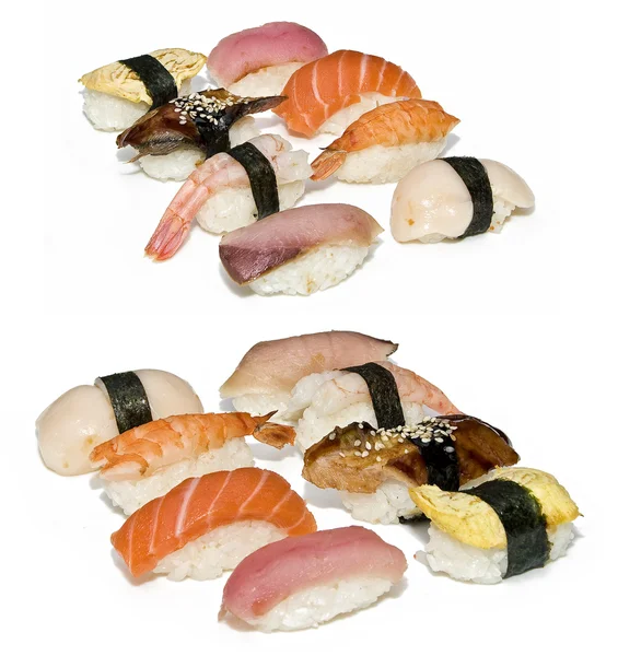 Тарелка суши — стоковое фото