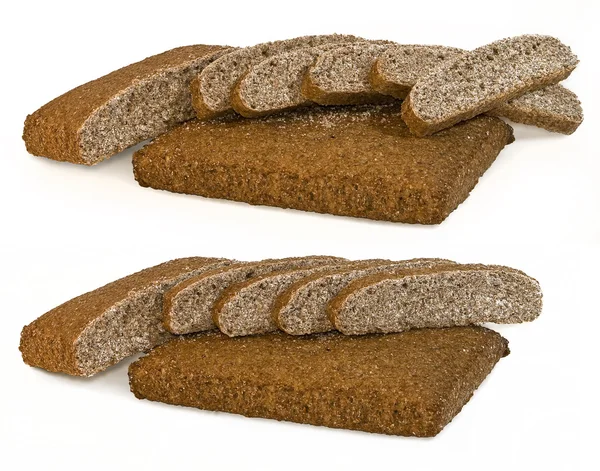 A fehér kenyér kenyér Jogdíjmentes Stock Fotók