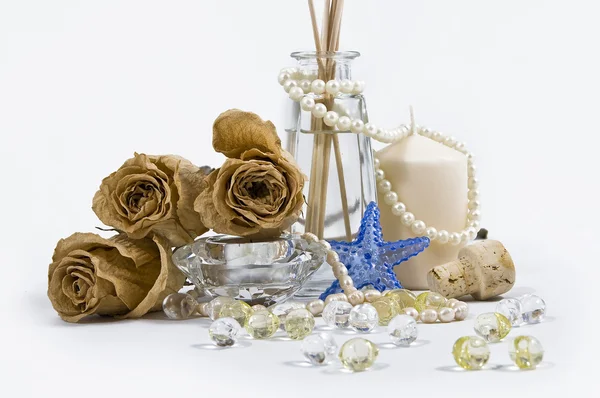 Spa Concept, set of aromatherapy — Stock Photo, Image