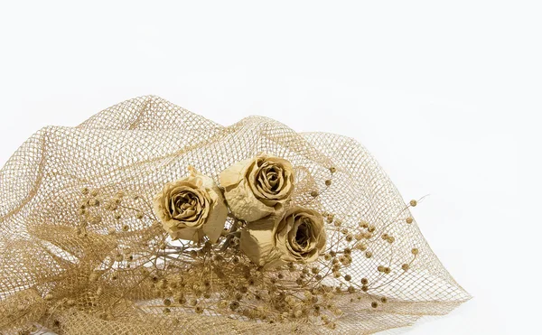 Strauß getrockneter Blumen — Stockfoto