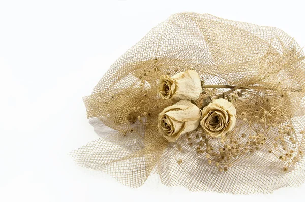 Bunch of Dried Flowers Stock Picture
