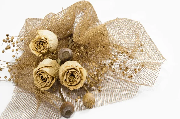 Bunch of Dried Flowers Stock Image