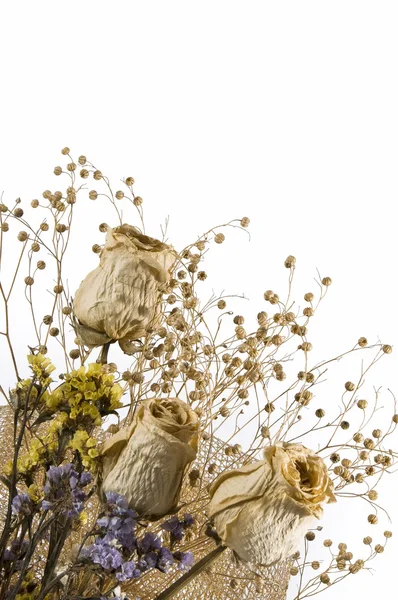 Szárított virágok csokor Jogdíjmentes Stock Fotók