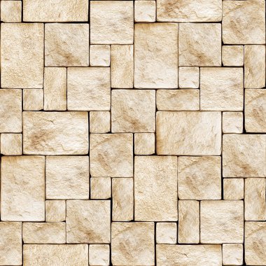 Stony wall seamless background. clipart