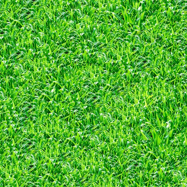 Grönt gräs seamless mönster. — Stockfoto
