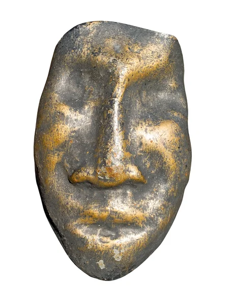 Máscara de bronze . — Fotografia de Stock