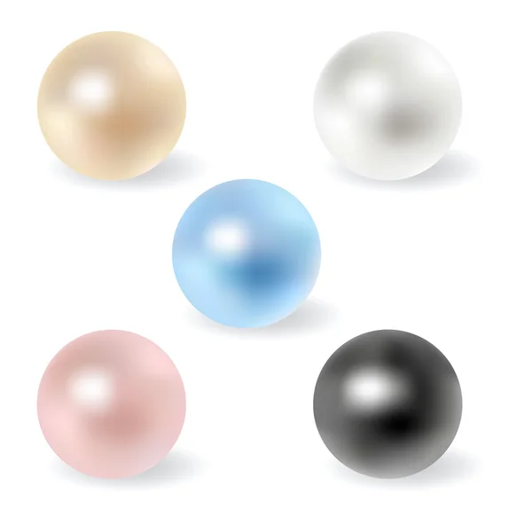 Perlen. — Stockvektor