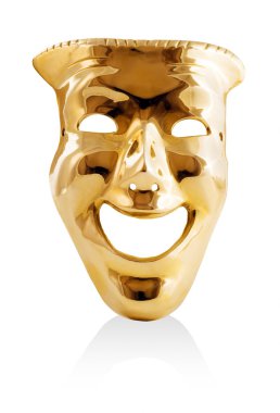 Golden mask. clipart