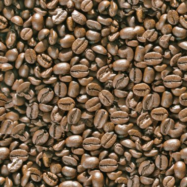 Coffee beans seamless background. clipart