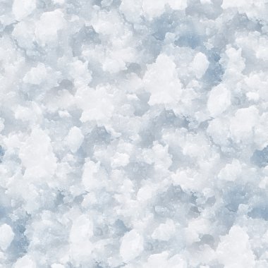 Melting snow seamless background. clipart