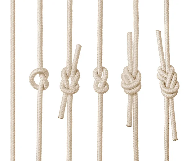 Rope knots. — Stock Photo, Image