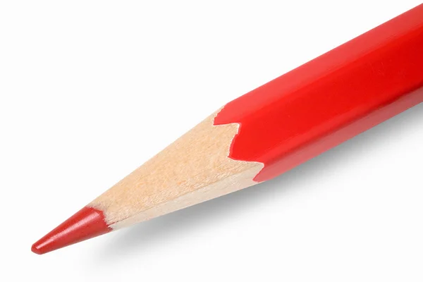 Piros ceruza. — Stock Fotó
