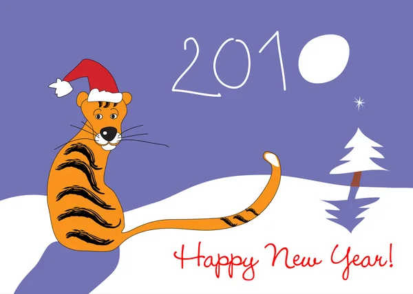 Heureuse année 2010! — Image vectorielle