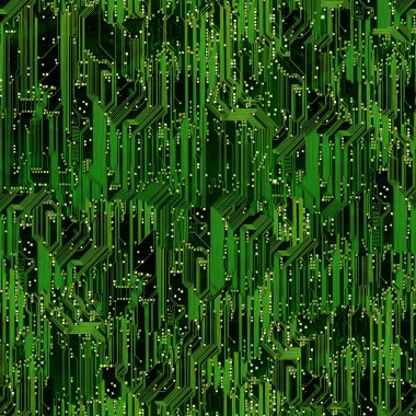 Circuit board seamless background. clipart