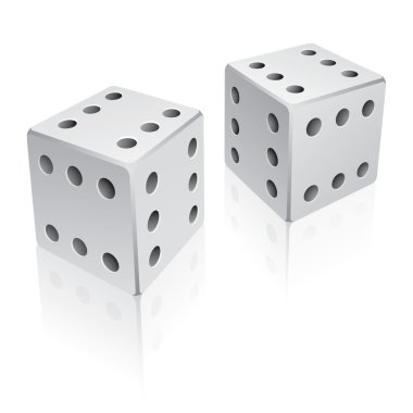 Lucky dice. clipart