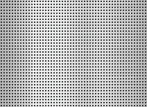 Filet carré en métal texture transparente backgr — Image vectorielle