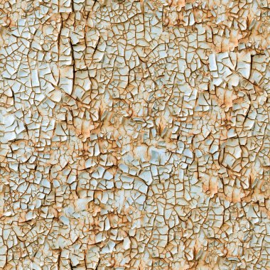 Cracked paint seamless background. clipart