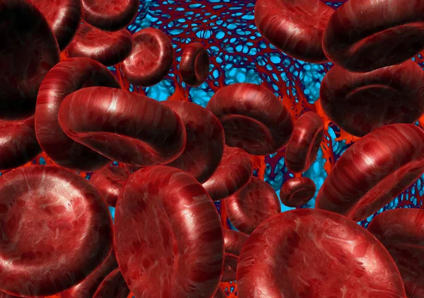 Red cells. — Stock Photo, Image