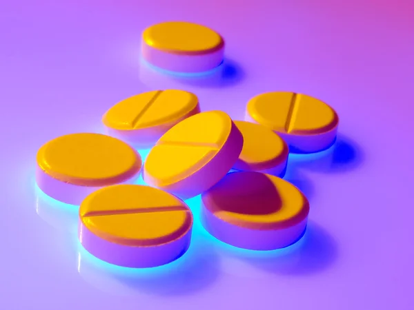 Tabletter. — Stockfoto