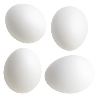 White eggs. clipart