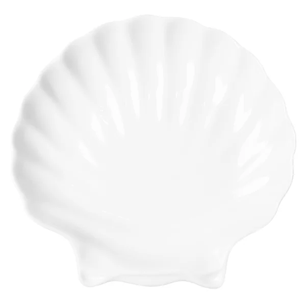 Shell-shaped plate. — Stock Photo, Image
