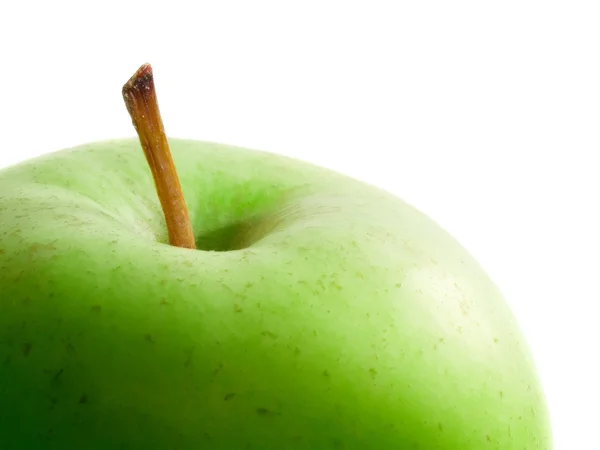 Зелене яблуко . — стокове фото