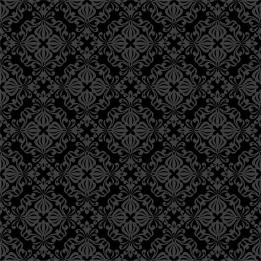 Seamless floral pattern for replicate. clipart