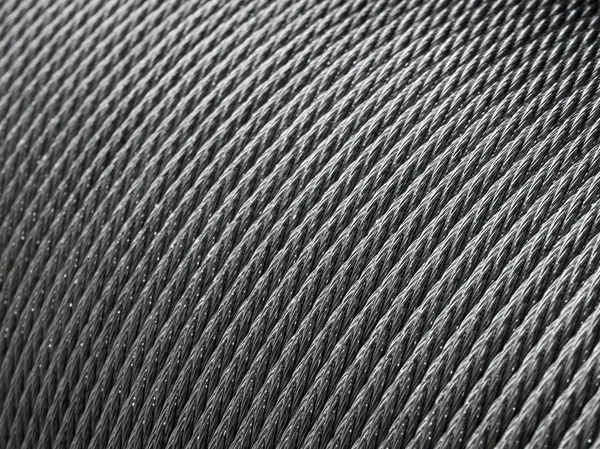 Ocelové lano. — Stock fotografie