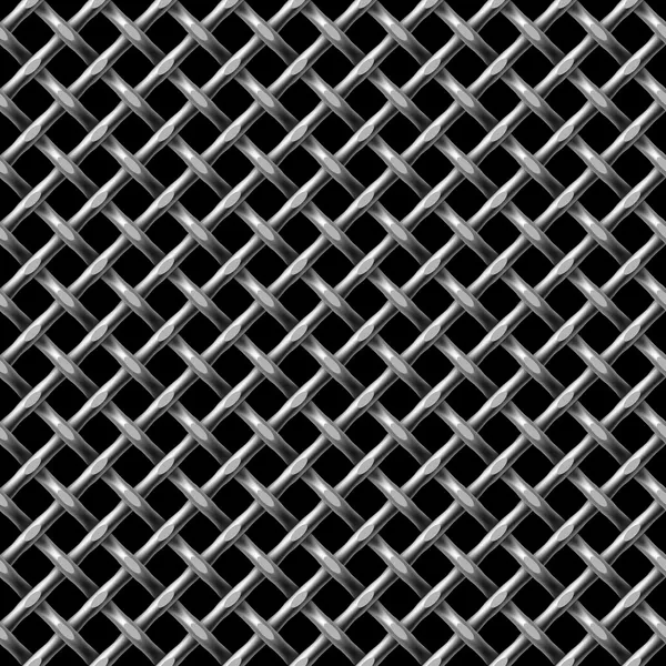 Metall net motif sans couture . — Image vectorielle
