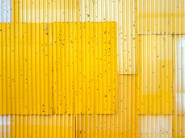 Recinzione gialla . — Foto Stock