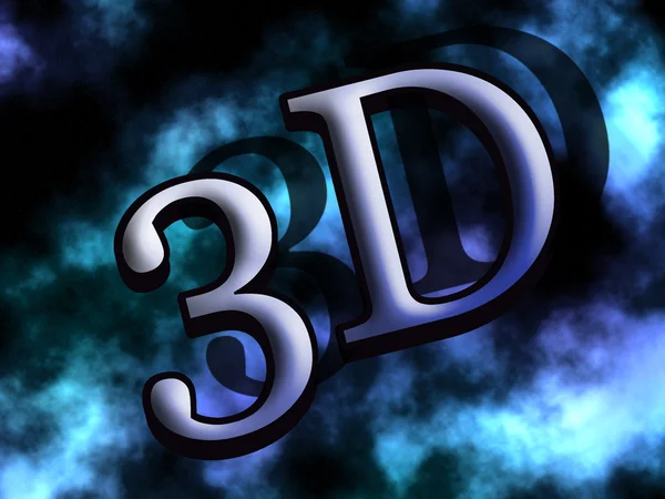 3D. — Foto de Stock