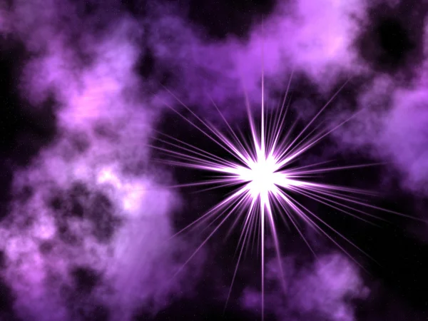 Espaço violeta . — Fotografia de Stock