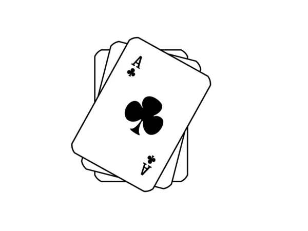 Spel kaarten. — Stockfoto
