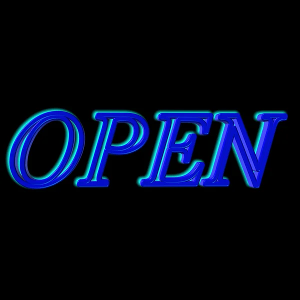 Open. — Stock Photo, Image
