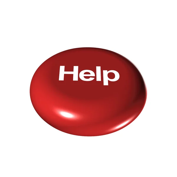 The button help. — Stock Photo, Image