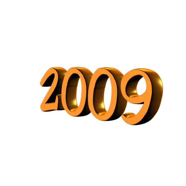 Guld "2009". — Stockfoto