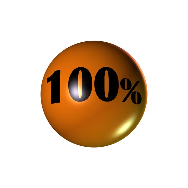 100 Percent — Stock Photo, Image