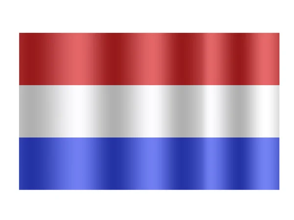 Flagge der Niederlande / Holland. — Stockfoto