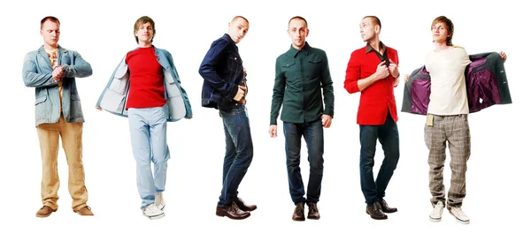 6 hombres — Foto de Stock