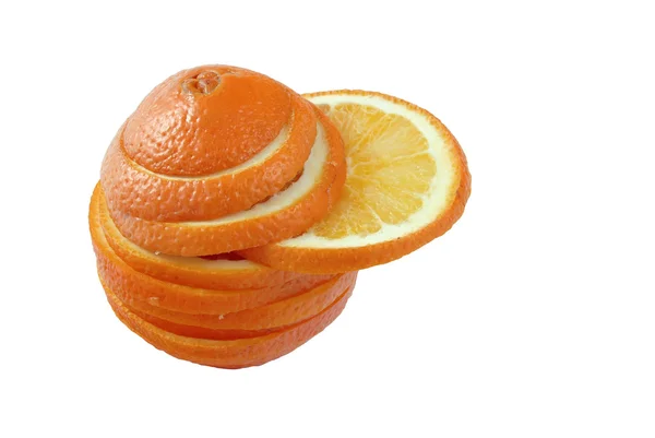 Plátky pikantní zralé oranžové — Stock fotografie