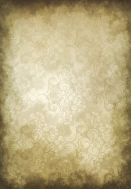 Grunge old wallpaper clipart